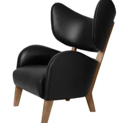 Fotel My Own Chair Nevada Black Nóżki Dąb Przydymiony By Lassen