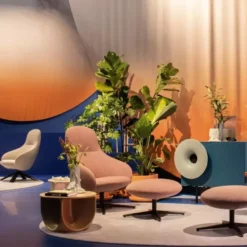 Fotel Nebula Lounge Alu Miniforms