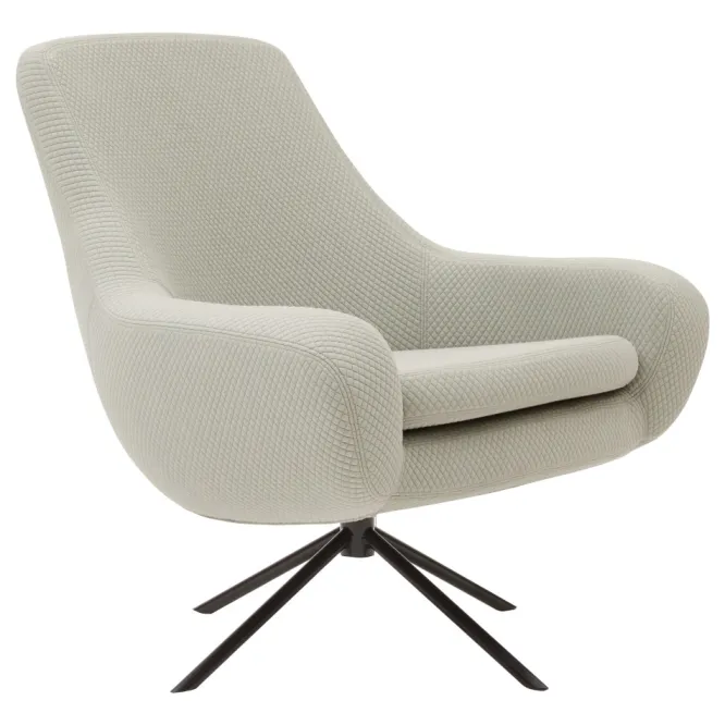 Fotel Noomi Z Obrotową Podstawą Soft Line