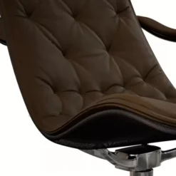 Fotel Obrotowy Bravo Brązowy Conform