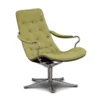 Fotel Obrotowy Bravo Low Limonkowy Conform