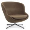 Fotel Obrotowy Hyg Niski Aluminiowa Podstawa Normann Copenhagen
