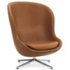 Fotel Obrotowy Hyg Wysoki Aluminiowa Podstawa Normann Copenhagen