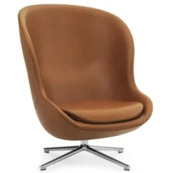 Fotel Obrotowy Hyg Wysoki Aluminiowa Podstawa Normann Copenhagen