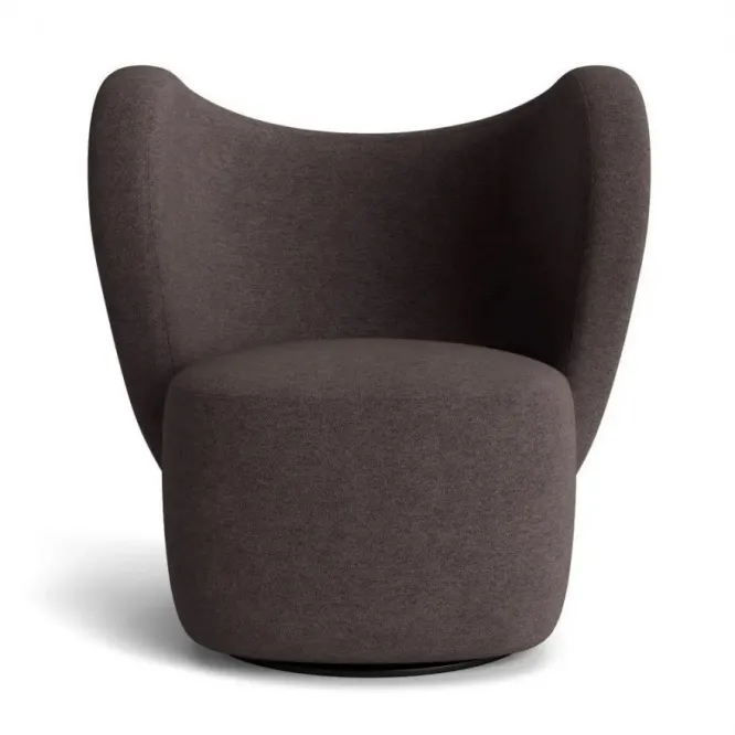 Fotel Obrotowy Little Big Chair Barnum Boucle 11 Norr 11