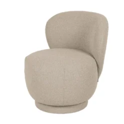 Fotel Obrotowy Loren Taupe Furninova