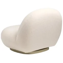 Fotel Obrotowy Pacha Harp Ivory Gubi