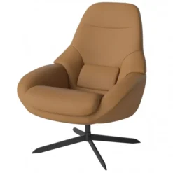 Fotel Obrotowy Saga Cognac Bolia