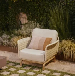 Fotel Ogrodowy Alipa Ecru Kave Home