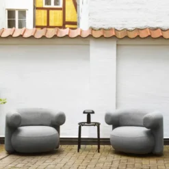 Fotel Ogrodowy Burra Szary Normann Copenhagen