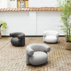 Fotel Ogrodowy Burra Szary Normann Copenhagen