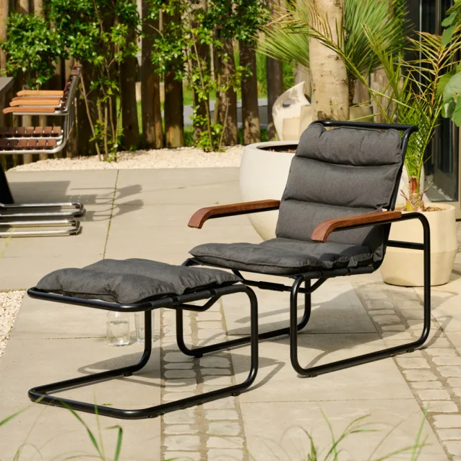 Fotel Ogrodowy S 35 N Czarny Thonet
