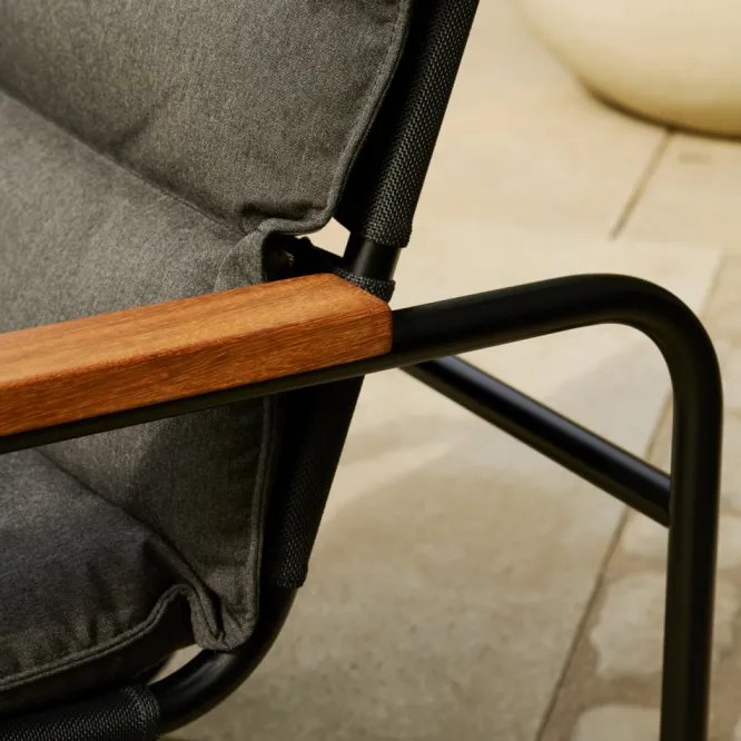 Fotel Ogrodowy S 35 N Czarny Thonet