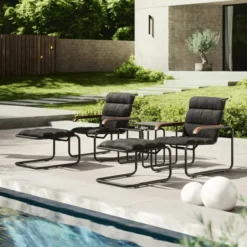 Fotel Ogrodowy S 35 N Czarny Thonet