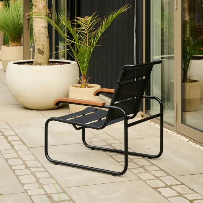 Fotel Ogrodowy S 35 N Czarny Thonet