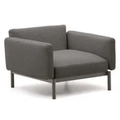 Fotel Ogrodowy Sorells Ciemnoszary Kave Home