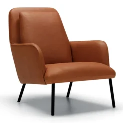Fotel Oliver Aniline Cognac Sits