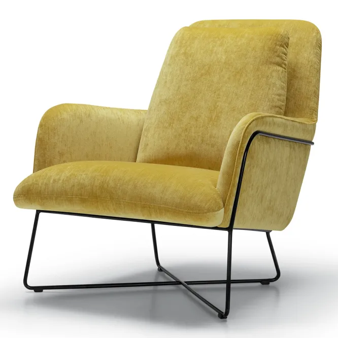 Fotel Oliver Elyot Mustard Sits