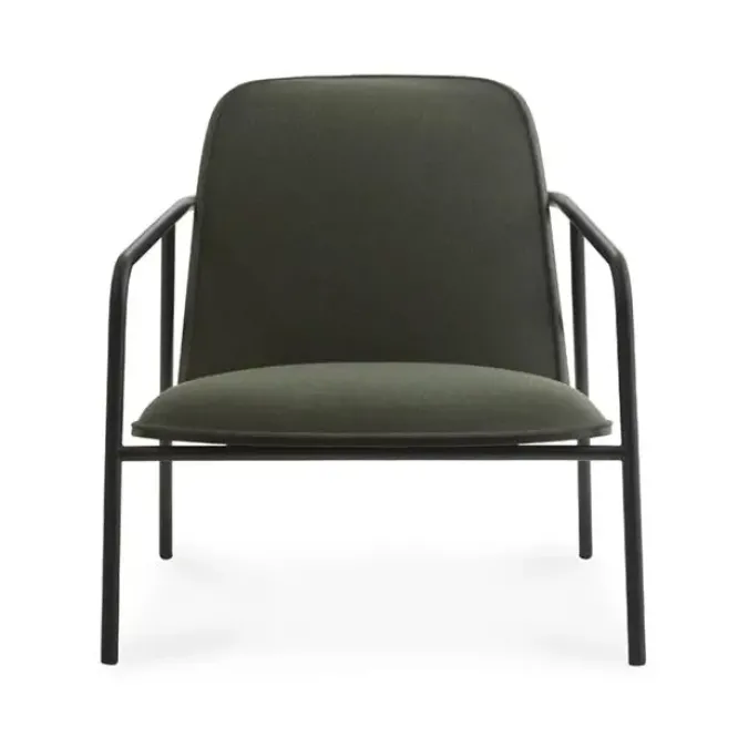 Fotel Pad Niski Na Czarnych Nogach Normann Copenhagen