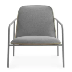 Fotel Pad Niski Na Szarych Nogach Dąb Normann Copenhagen