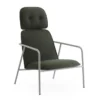 Fotel Pad Wysoki Na Szarych Nogach Normann Copenhagen