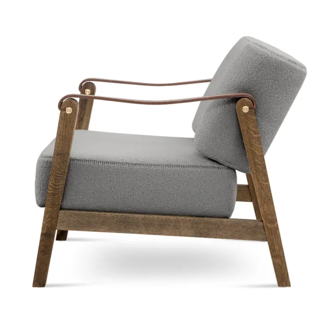 Fotel Philip Szary Nordic Line
