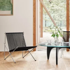 Fotel Pk4 Czarny Fritz Hansen