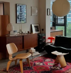 Fotel Plywood Group Lcw Naturalny Jesion Vitra