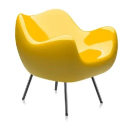 Fotel Rm58 Classic Żółty Vzor