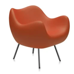 Fotel Rm58 Matte Pomarańczowy Vzor