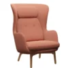 Fotel Ro Jh2 Tkanina Capture Burnt Orange Fritz Hansen