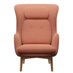 Fotel Ro Jh2 Tkanina Capture Burnt Orange Fritz Hansen