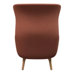 Fotel Ro Jh2 Tkanina Capture Burnt Orange Fritz Hansen