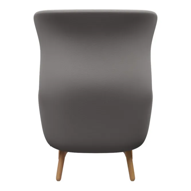 Fotel Ro Jh2 Tkaninacapture Grey + Capture Pink Sand Fritz Hansen