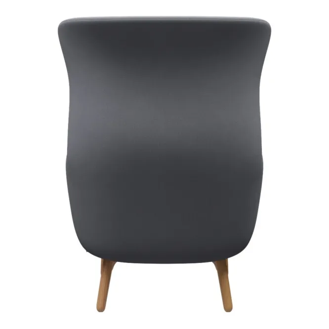 Fotel Ro Jh2 Tkanina Christianshavn Light Grey Fritz Hansen