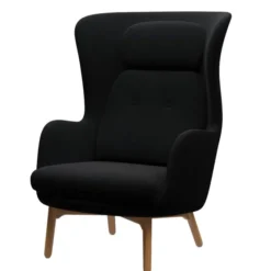 Fotel Ro Jh2 Tkanina Fame Black Fritz Hanzen