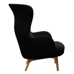 Fotel Ro Jh2 Tkanina Fame Black Fritz Hanzen