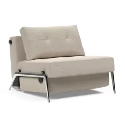 Fotel Rozkładany Cubed Alu Blida Sand Grey Innovation