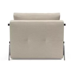 Fotel Rozkładany Cubed Alu Blida Sand Grey Innovation