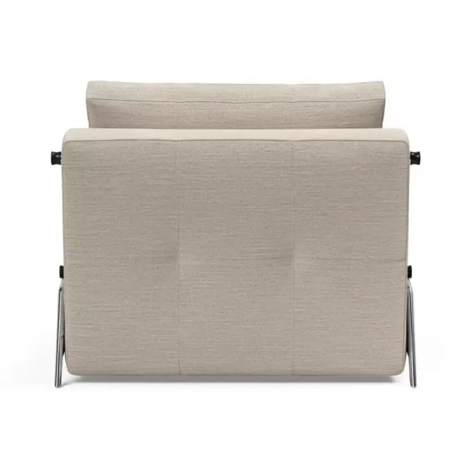 Fotel Rozkładany Cubed Alu Blida Sand Grey Innovation