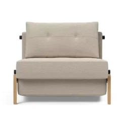 Fotel Rozkładany Cubed Dąb Sand Grey Innovation