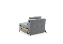 Fotel Rozkładany Cubed Dąb Twist Granite Innovation
