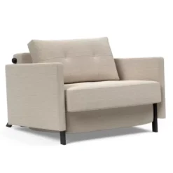 Fotel Rozkładany Cubed Z Podłokietnikiem Sand Grey Innovation