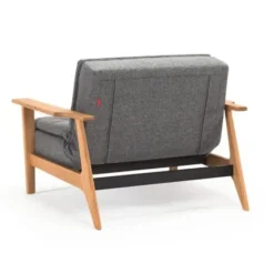 Fotel Rozkładany Dublexo Frej Twist Charcoal Innovation