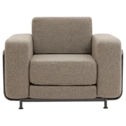 Fotel Rozkładany Silver Soft Line