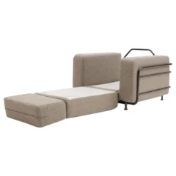 Fotel Rozkładany Silver Soft Line
