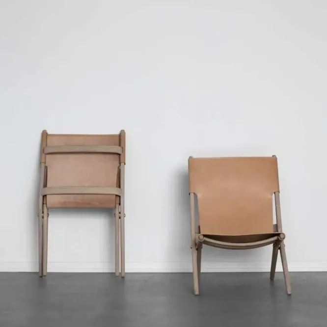 Fotel Saxe Naturalny By Lassen