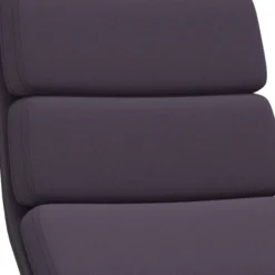 Fotel Soft Pad Chair Ea 222 Tkanina Track Ink Blue - Podstawa Czarna Vitra
