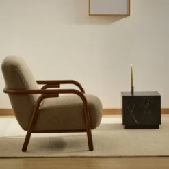 Fotel Sylo Taupe Kave Home