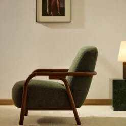 Fotel Sylo Zielony Kave Home